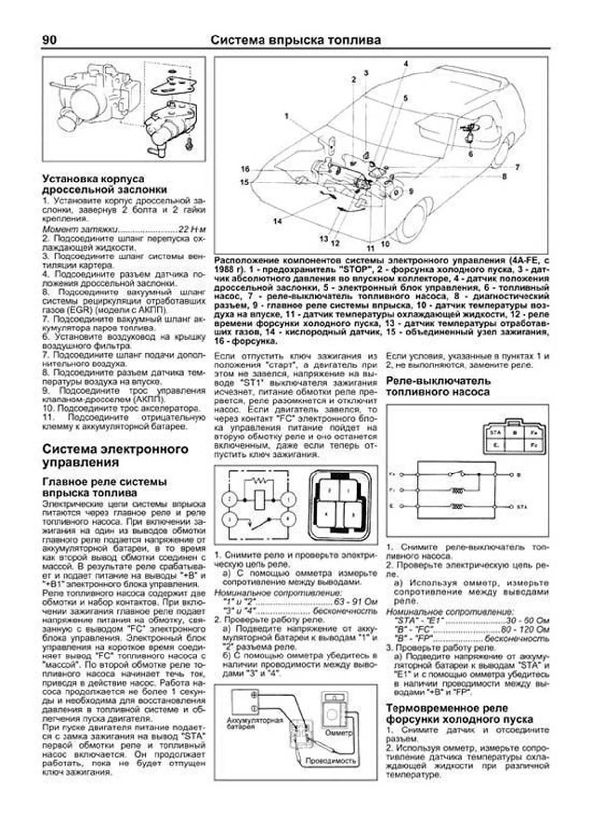 Книга: TOYOTA SPRINTER CARIB (б) 1988-1995 г.в., рем., экспл., то, сер.ПРОФ. | Легион-Aвтодата