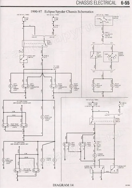 Книга: MITSUBISHI ECLIPSE / EAGLE TALON / PLYMOUTH LASER (б) 1990-1994 г.в., рем., то | Haynes