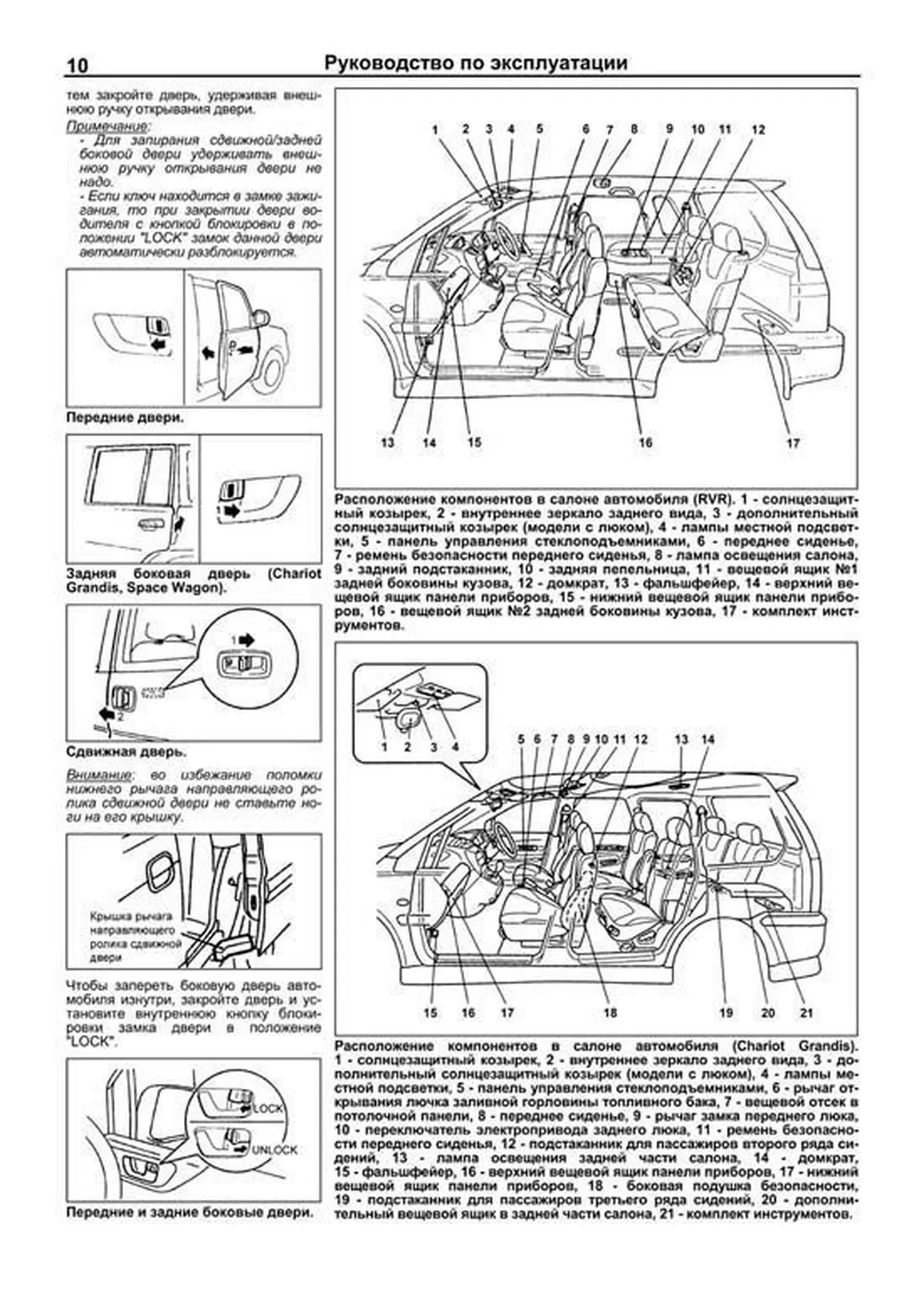 Книга: MITSUBISHI WAGON / CHARIOT / GRANDIS / RVR / SPACE RUNNER (б) 1997-2003 г.в., рем., экспл., то, сер.ПРОФ. | Легион-Aвтодата