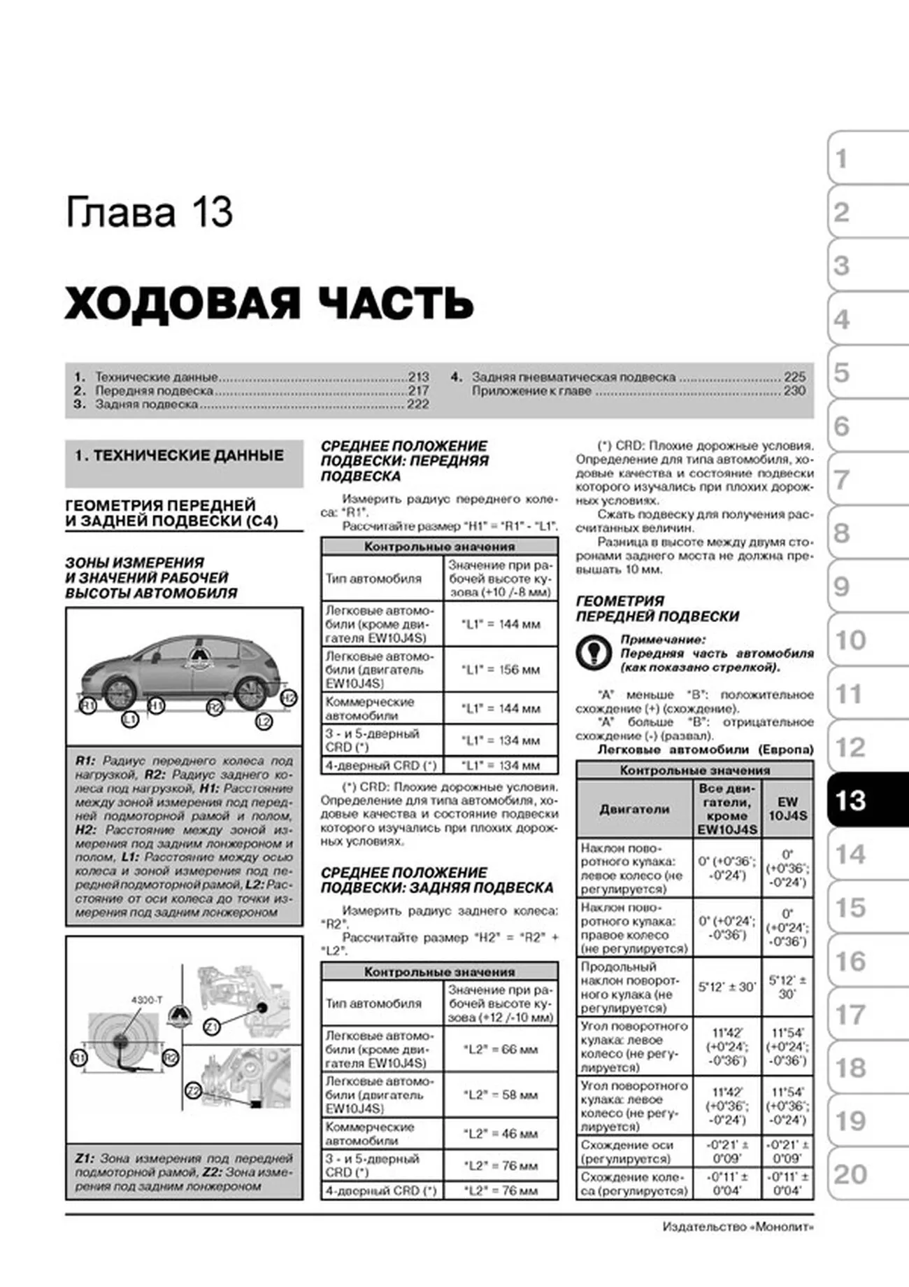 Книга: CITROEN C4 / C4 SEDAN / C4 PICASSO / C4 GRAND PICASSO (б , д) с 2004 + рест. с 2008 г.в., рем., экспл., то, сер. ЗС | Монолит