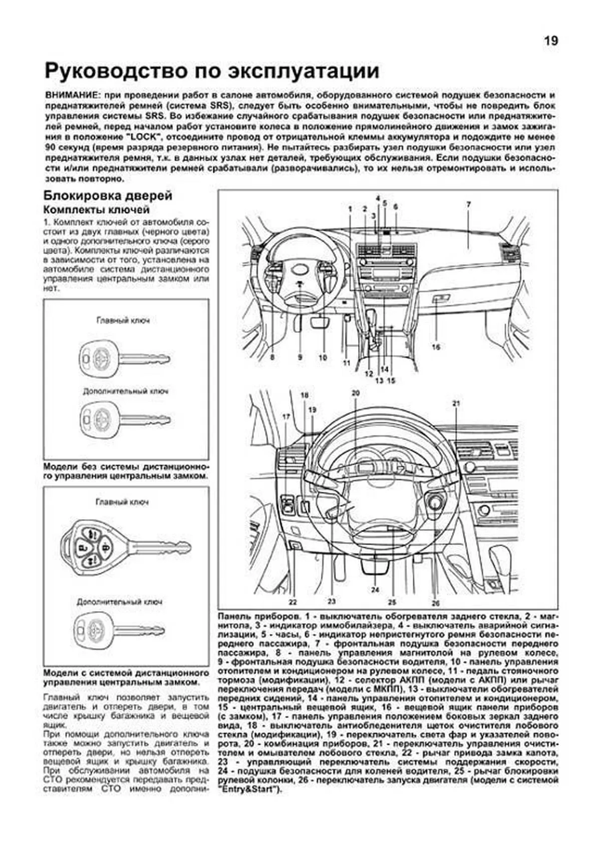 Книга: TOYOTA CAMRY (б) 2006-2011 г.в. рем., экспл., то | Легион-Aвтодата