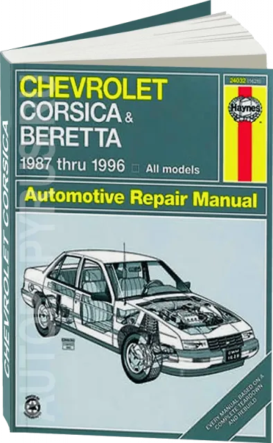 Книга: CHEVROLET CORSICA / BERETTA 1987-1996 г.в., рем., экспл., то | Haynes