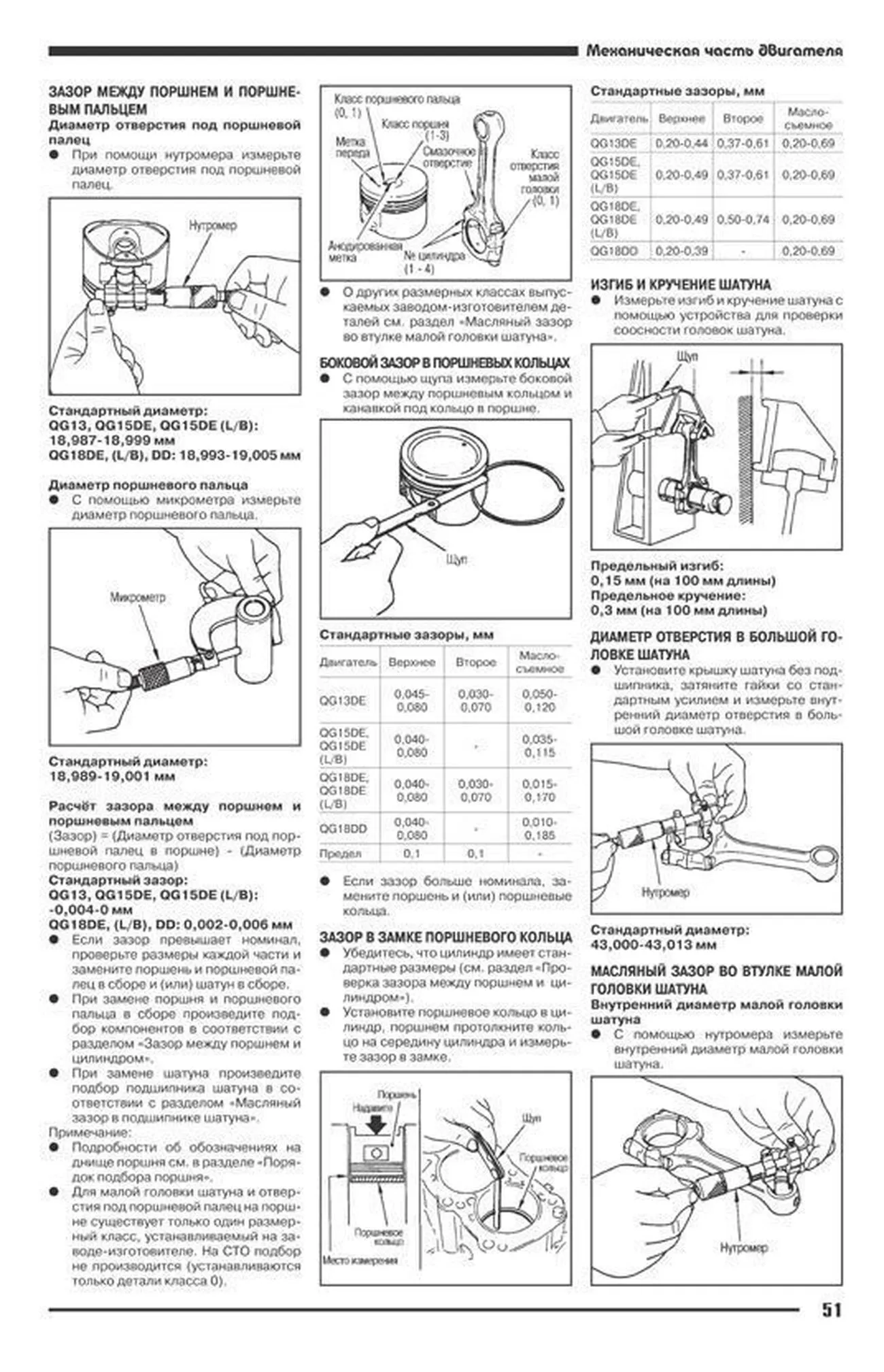 Книга: Ремонт бензиновых двигателей Nissan QG13/15/18DE / QG15/18DE (LEAN BURN) / QG18DD (NEO DI) | Автонавигатор