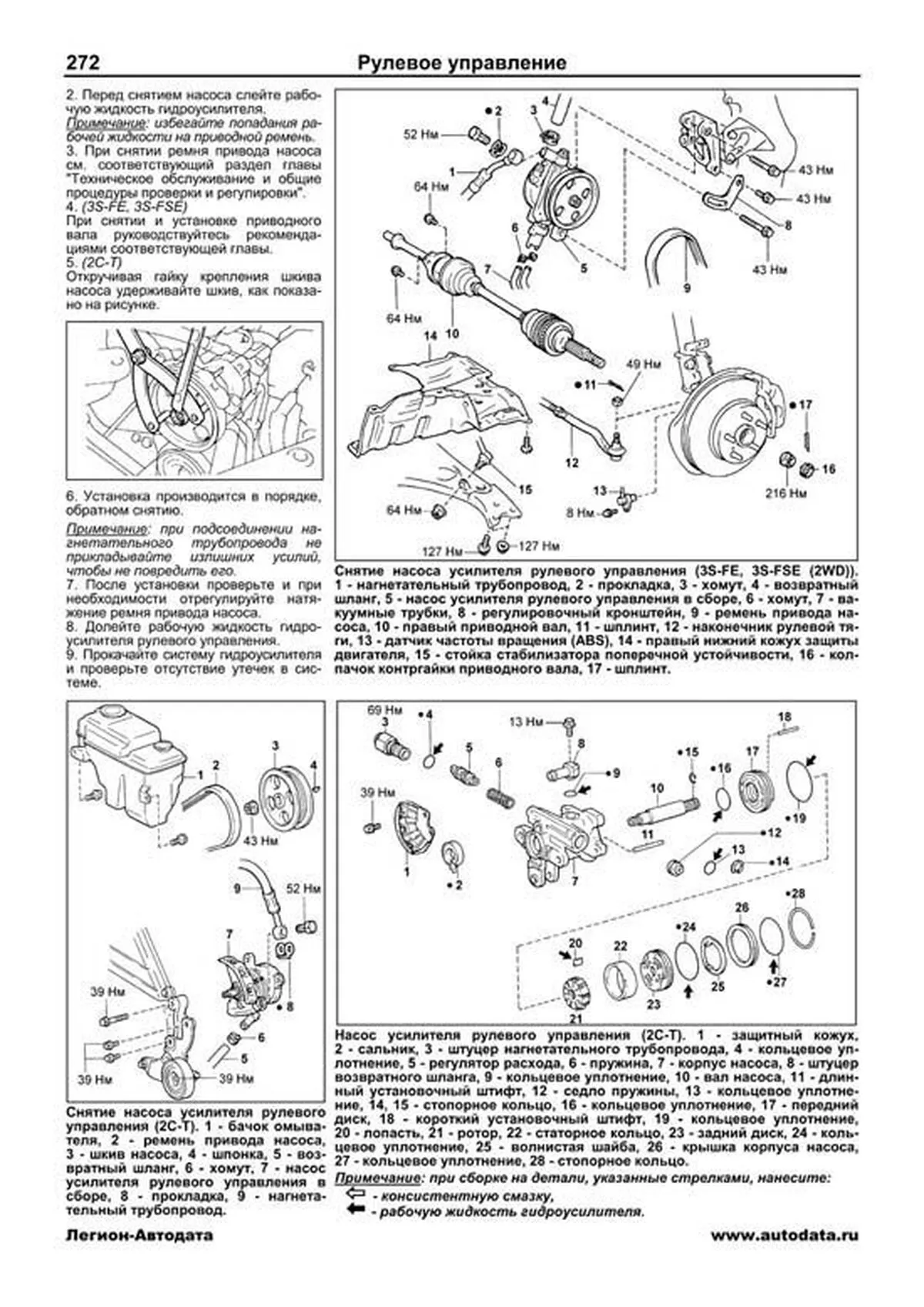 Книга: TOYOTA CORONA PREMIO (б , д) 1996-2001 г.в., рем., экспл., то, сер.ПРОФ. | Легион-Aвтодата