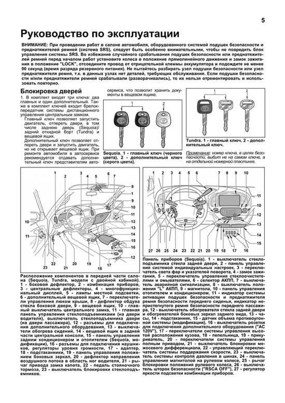 Книга: TOYOTA SEQUOIA / TUNDRA (б) 1999-2006 г.в., рем., экспл., то | Легион-Aвтодата