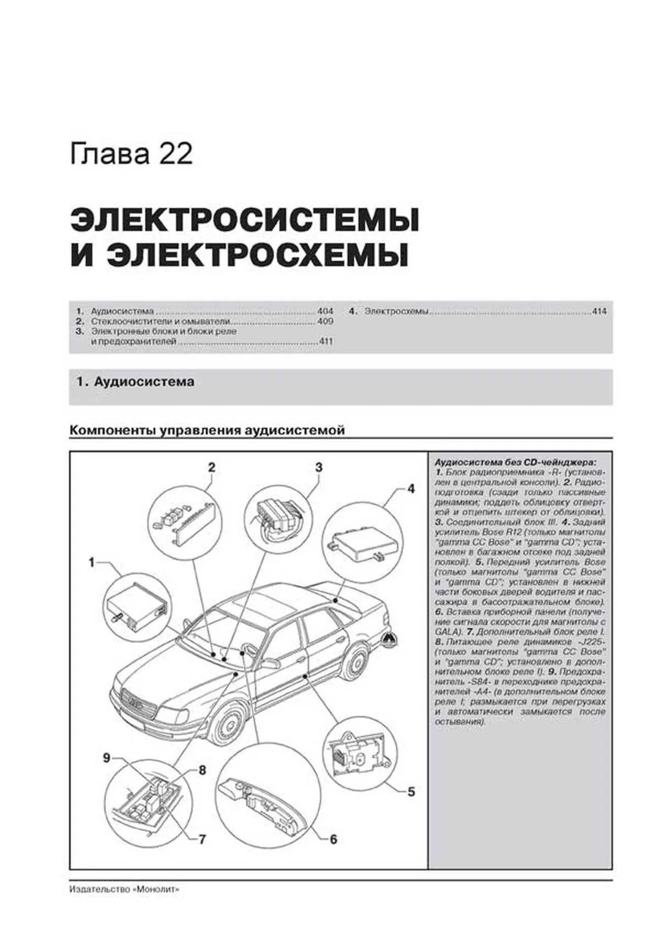 Книга: AUDI 100 / A6 (AVANT / QUATTRO) (б , д) 1990-1997 г.в., рем., экспл., то | Монолит