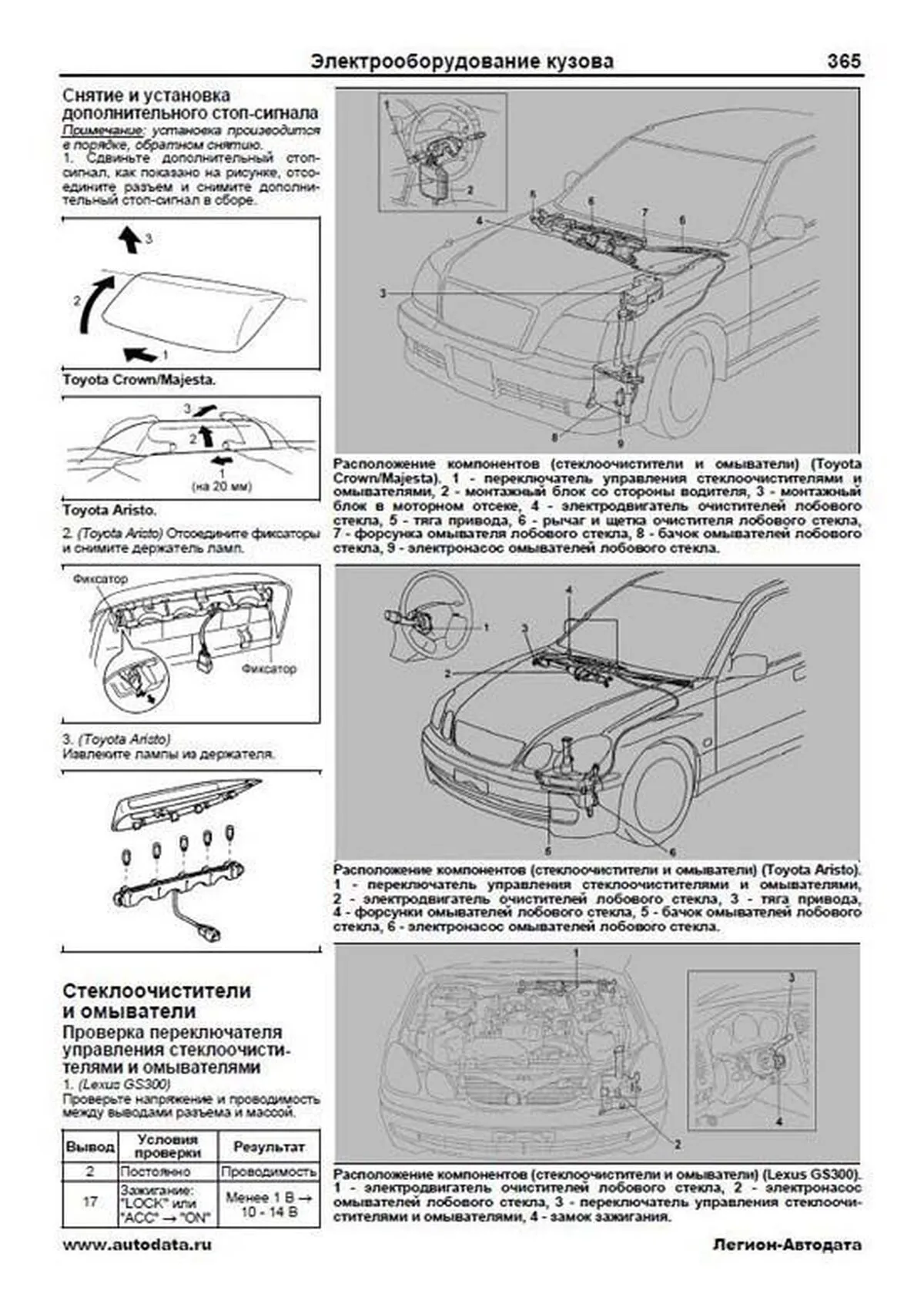 Книга: TOYOTA CROWN / CROWN MAJESTA / TOYOTA ARISTO / LEXUS GS300 (б) 1997-2005 г.в. рем., экспл., то, сер.АВТОЛ. | Легион-Aвтодата