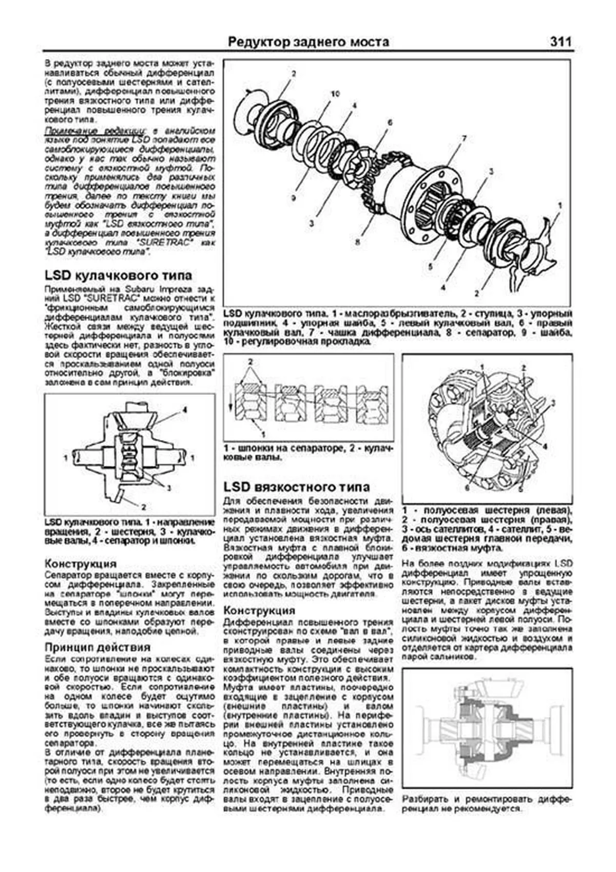 Книга: SUBARU IMPREZA (б) 2000-2007 г.в. рем., экспл., то, сер.ПРОФ. | Легион-Aвтодата