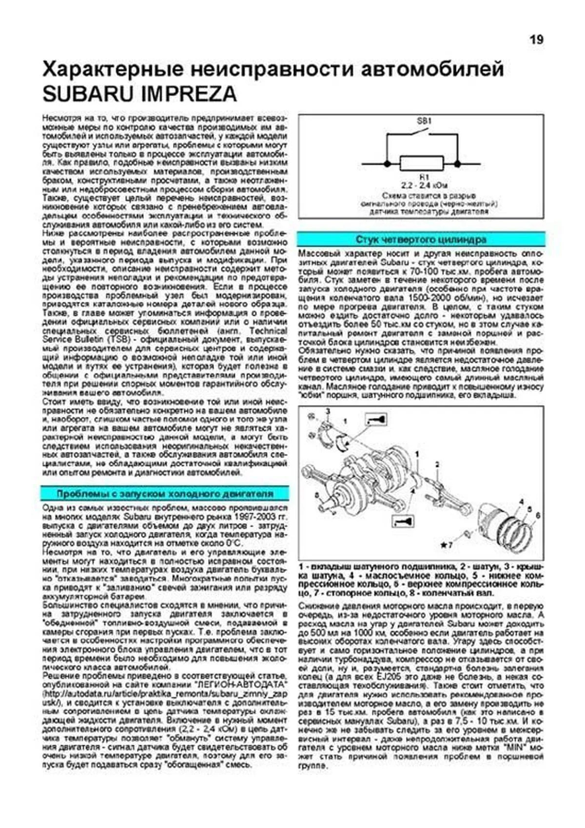 Книга: SUBARU IMPREZA (б) 2000-2007 г.в. рем., экспл., то, сер.ПРОФ. | Легион-Aвтодата